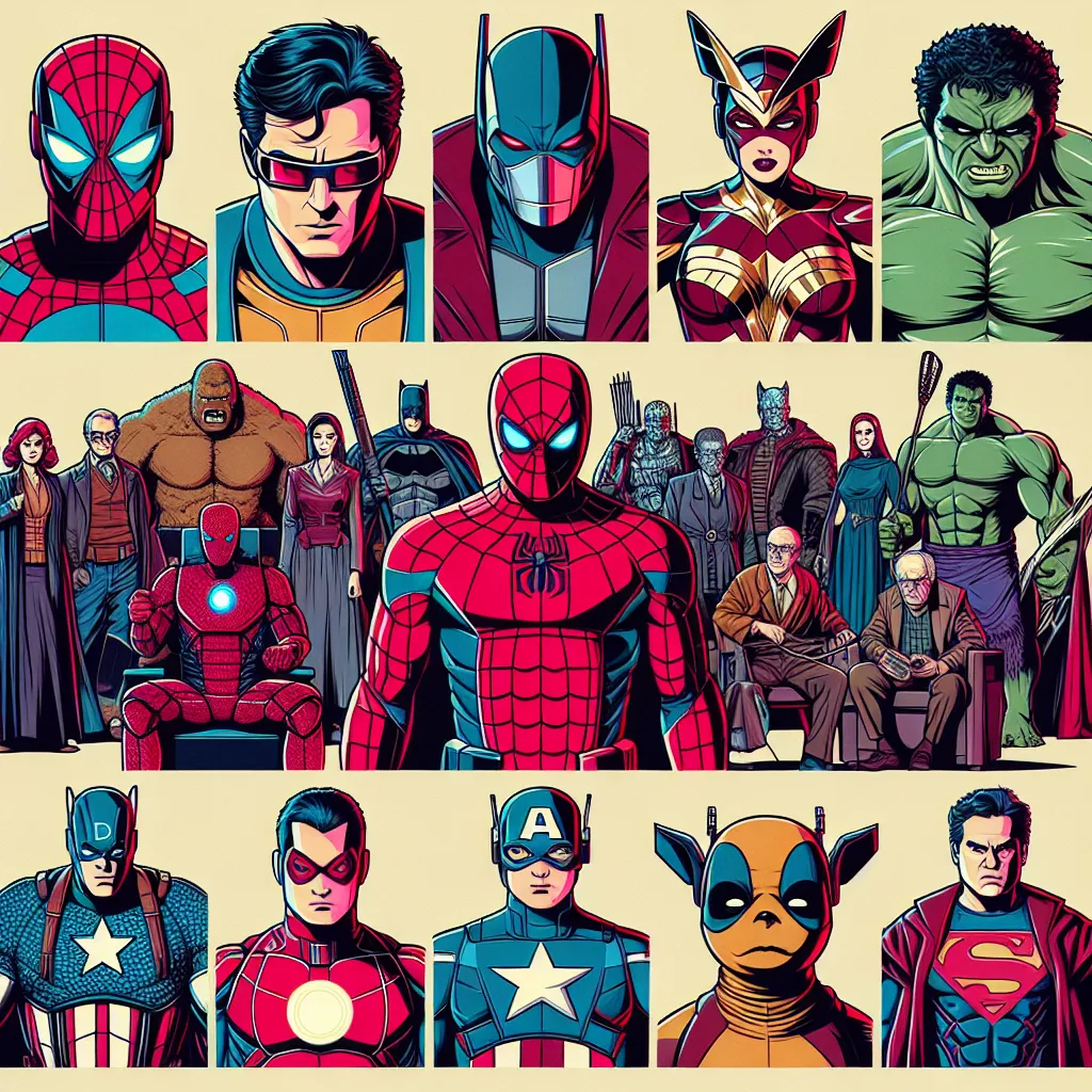 Ewolucja superbohaterów: od komiksów do ekranu