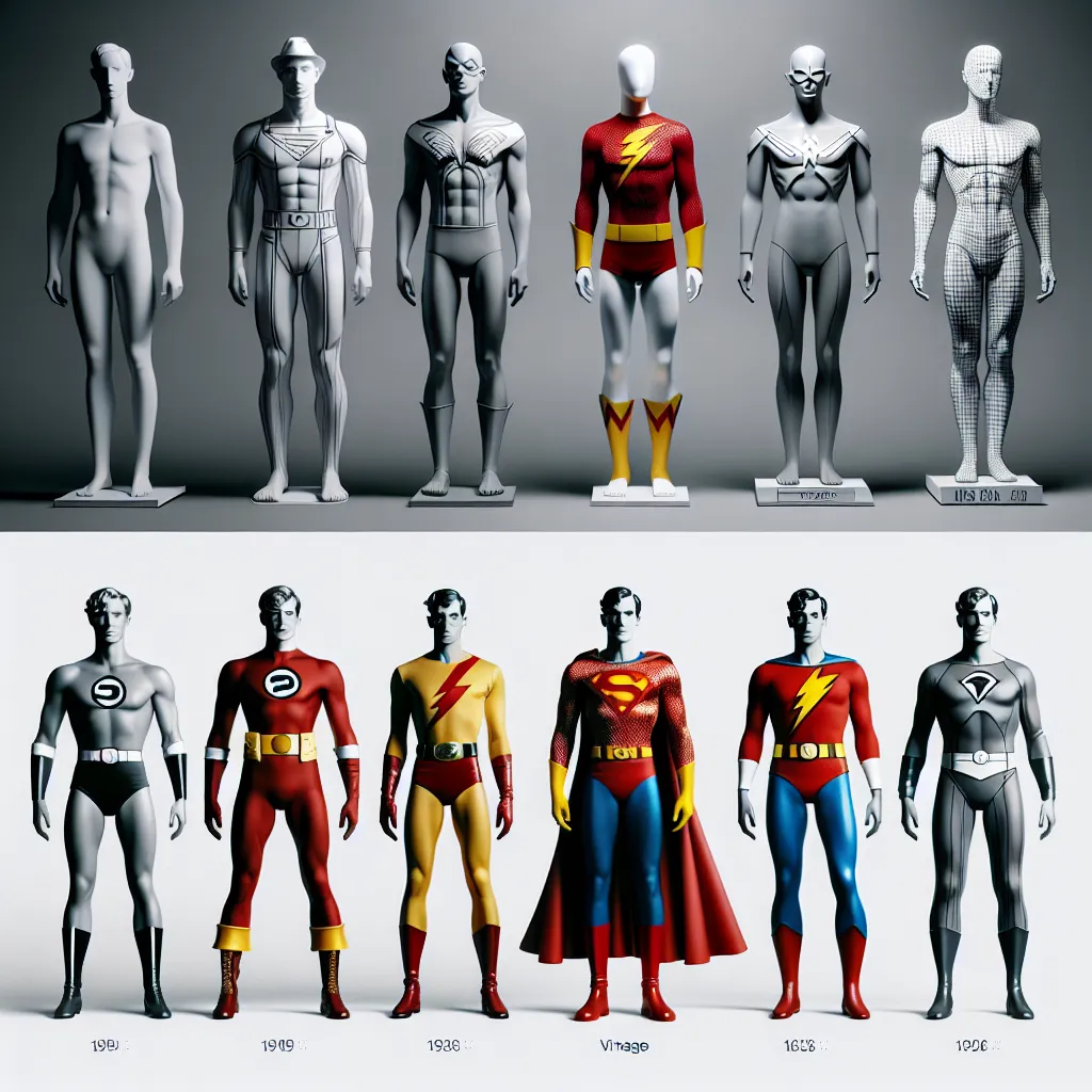 Ewolucja superbohaterów: jak zmieniały się postacie komiksowe na przestrzeni lat