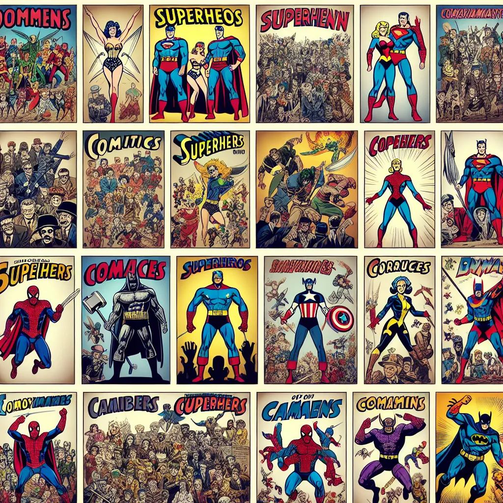 Ewolucja superbohaterów od lat 30. do czasów współczesnych