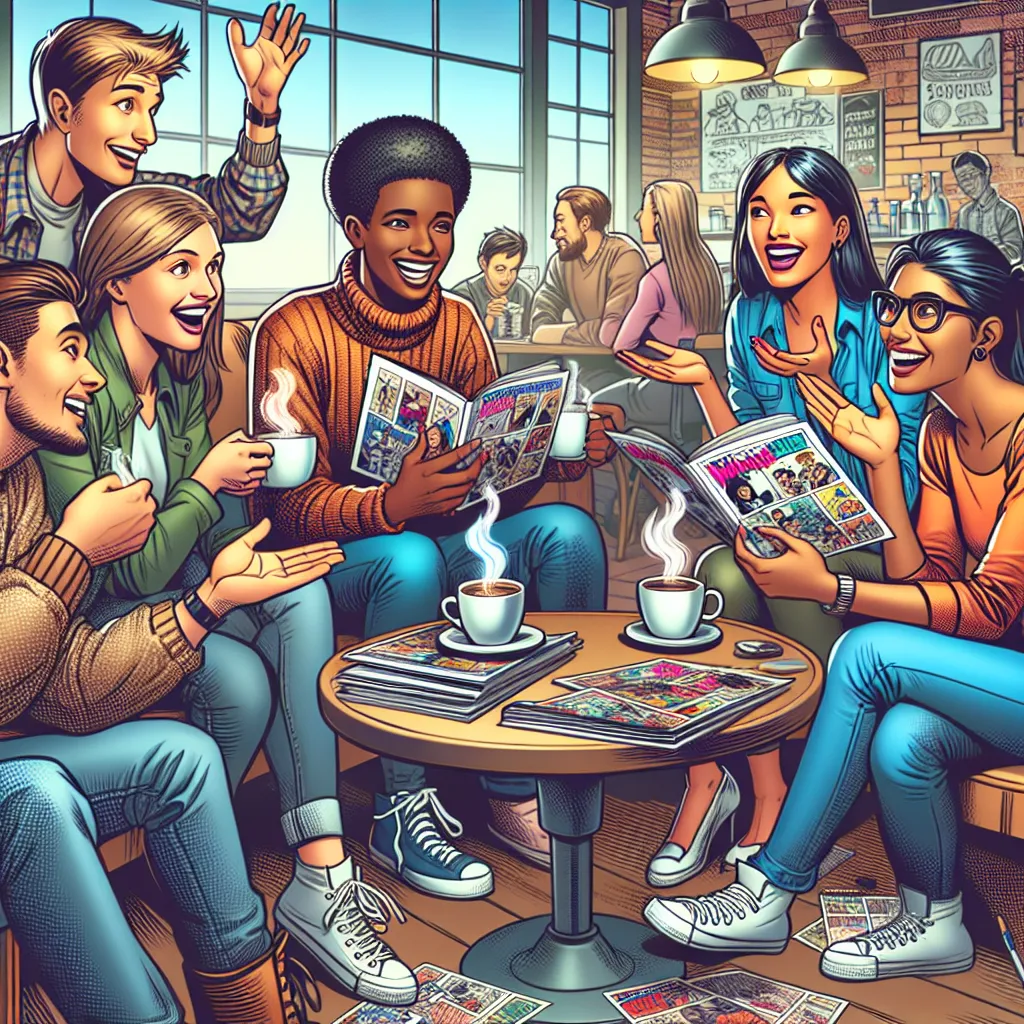 Jak bestsellery komiksowe wpływają na kulturę popularną