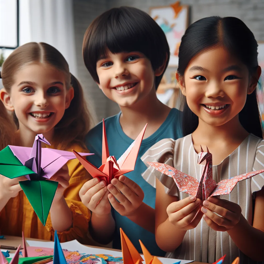Sztuka wykonywania prostych origami dla dzieci