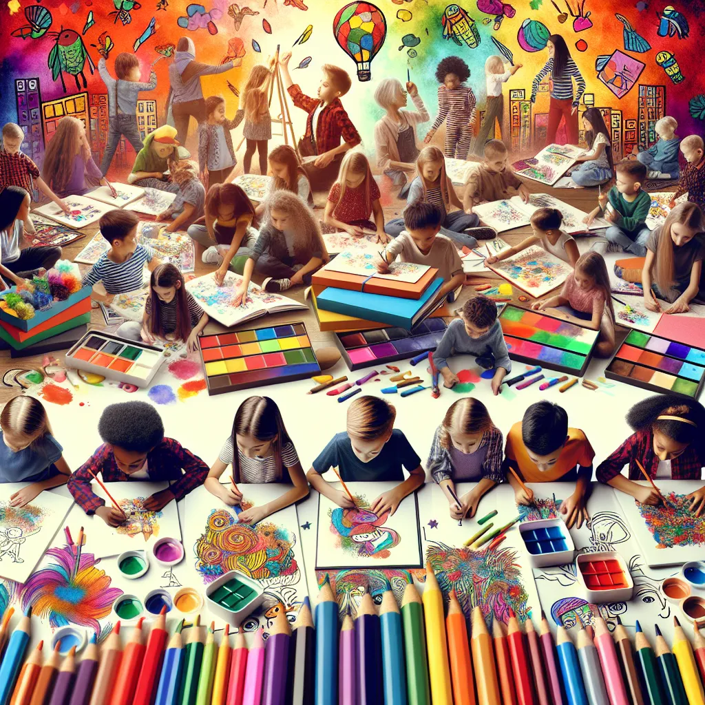 Edukacyjny i twórczy potencjał Barwnych Kolorowanek dla dzieci